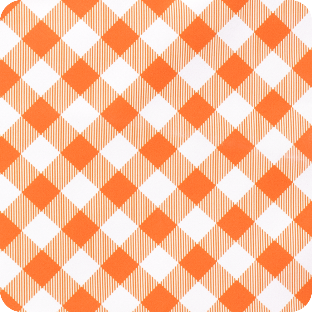 Gameday Gingham Orange Lunchi Lunch Bag