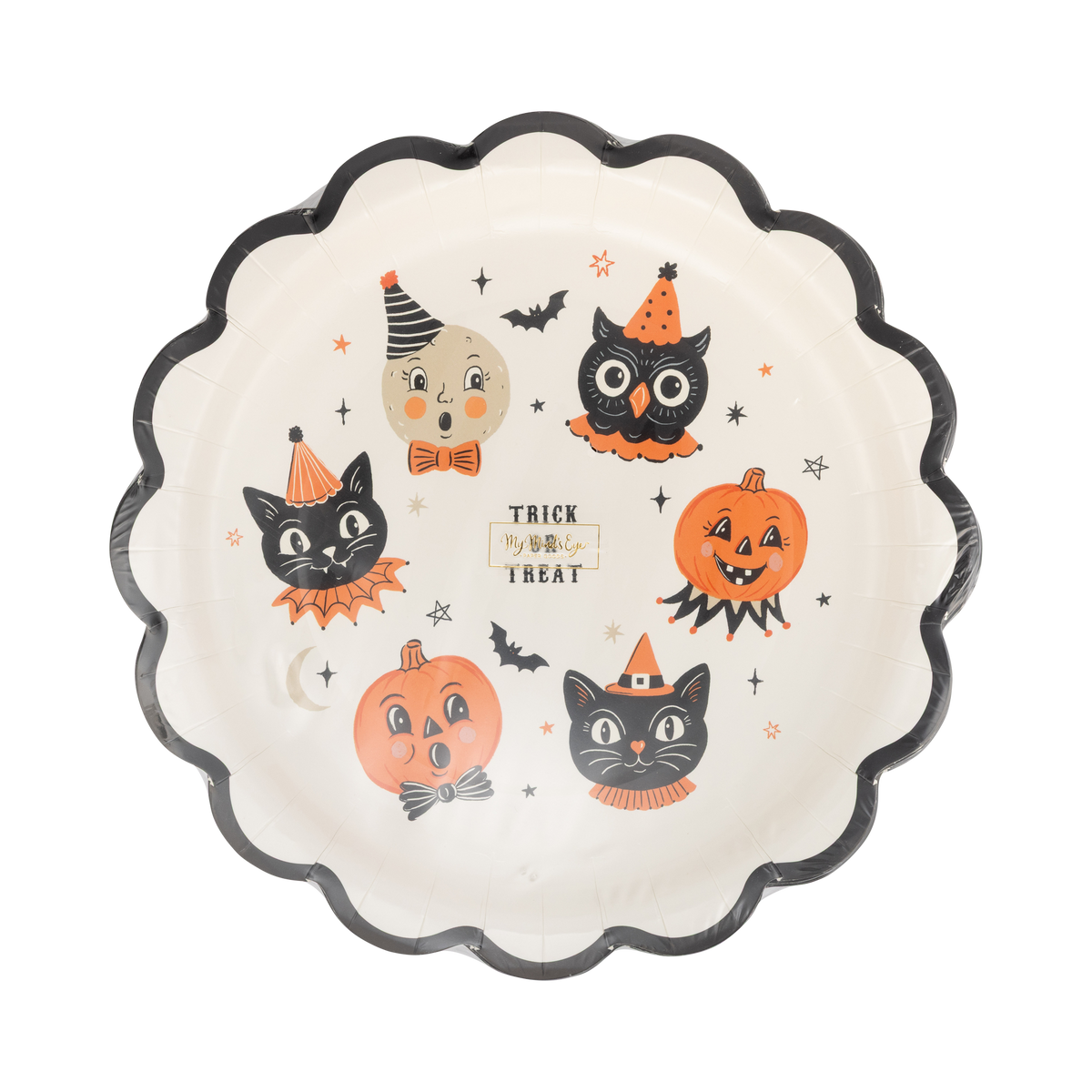VHP1340 - Vintage Halloween Characters Plate
