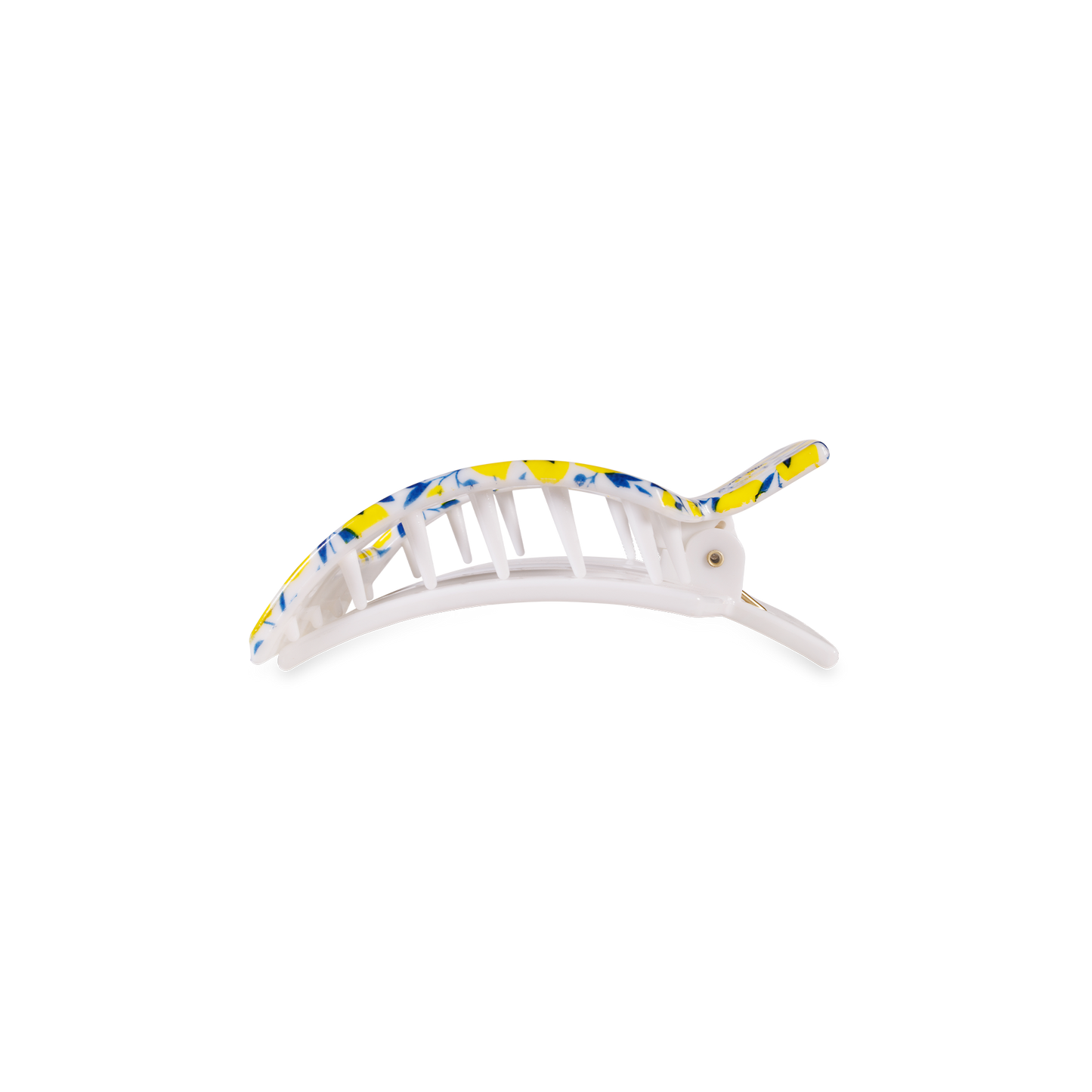 Flat Square Hair Clip | Small | Limoncello