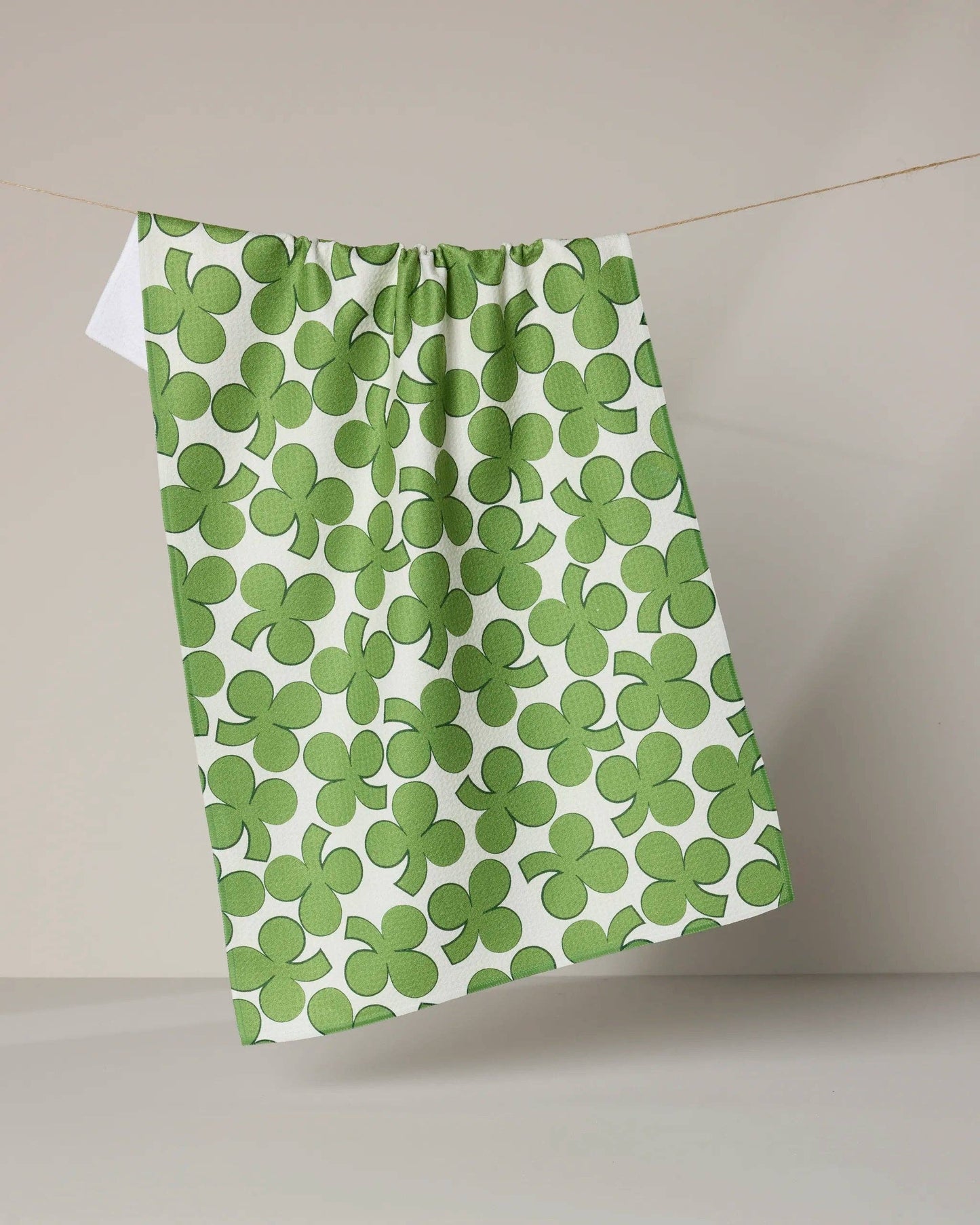 Clover Toss Tea Towel