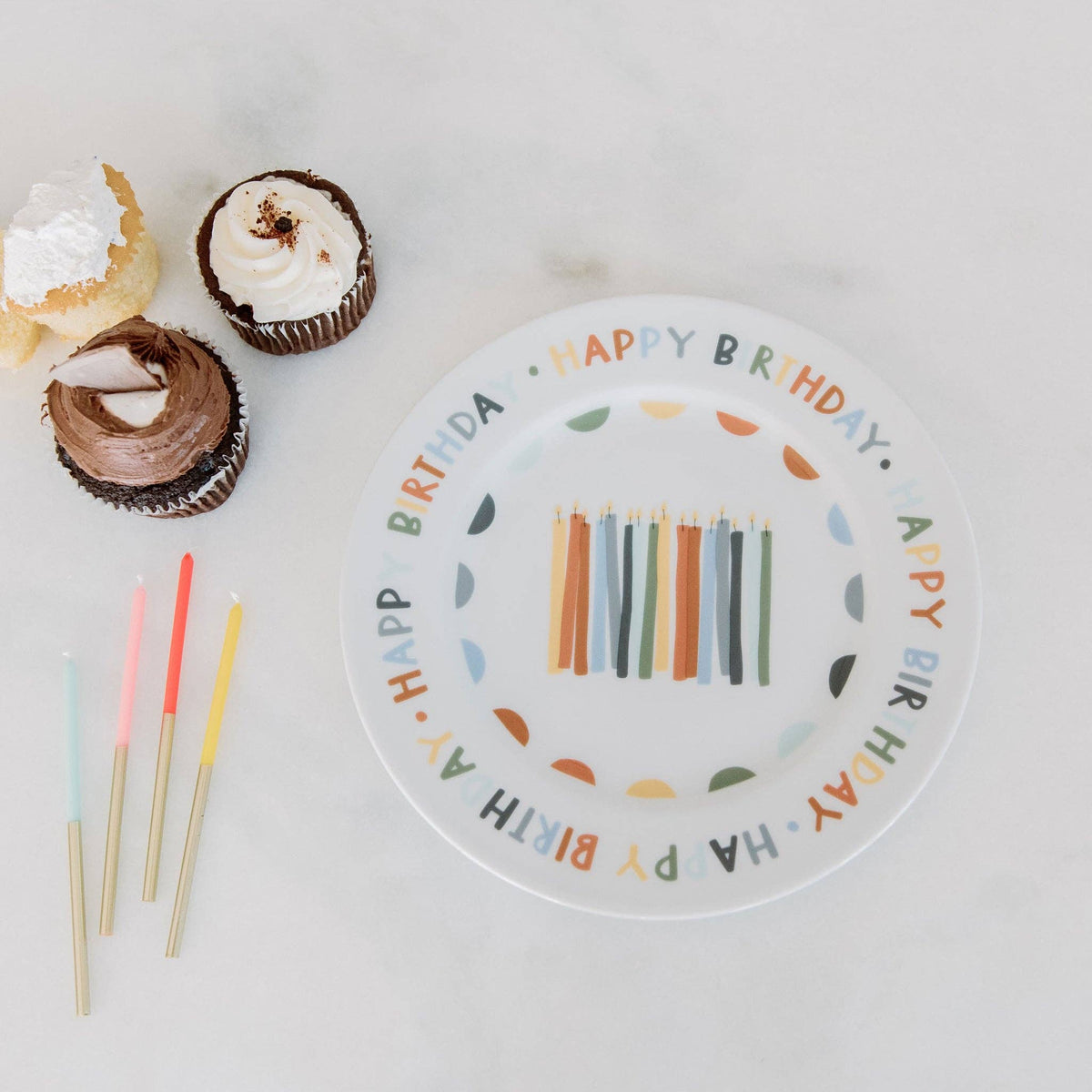 Birthday Celebration Plate – Reusable Ceramic Keepsake