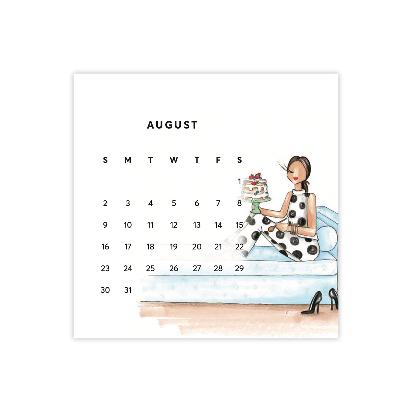 2026 Desk Calendar