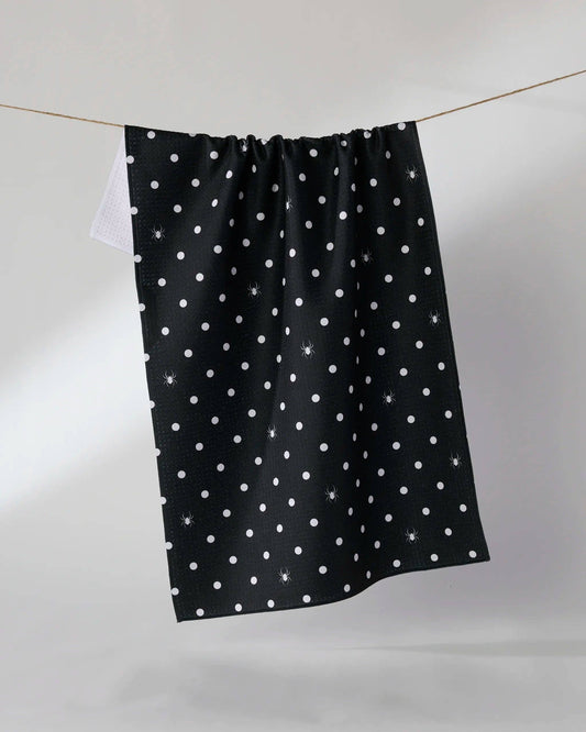 Spookydots Tea Towel - Halloween 2026
