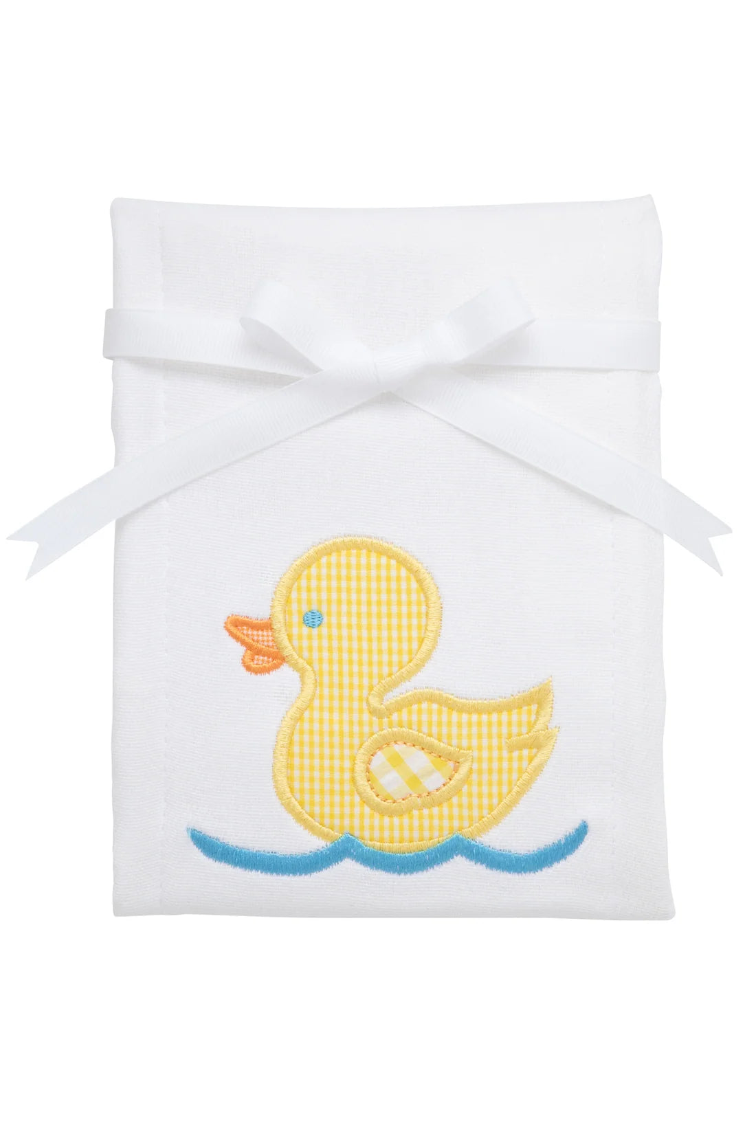 Duck Applique Burp Cloth