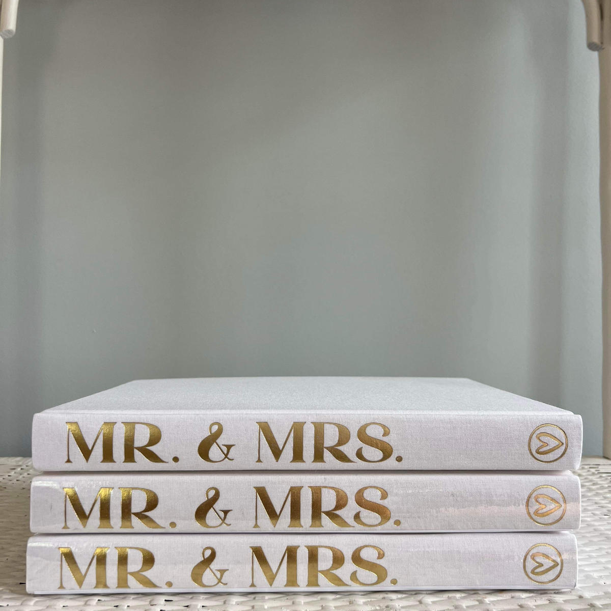 Mr. & Mrs. Wedding Guest Book