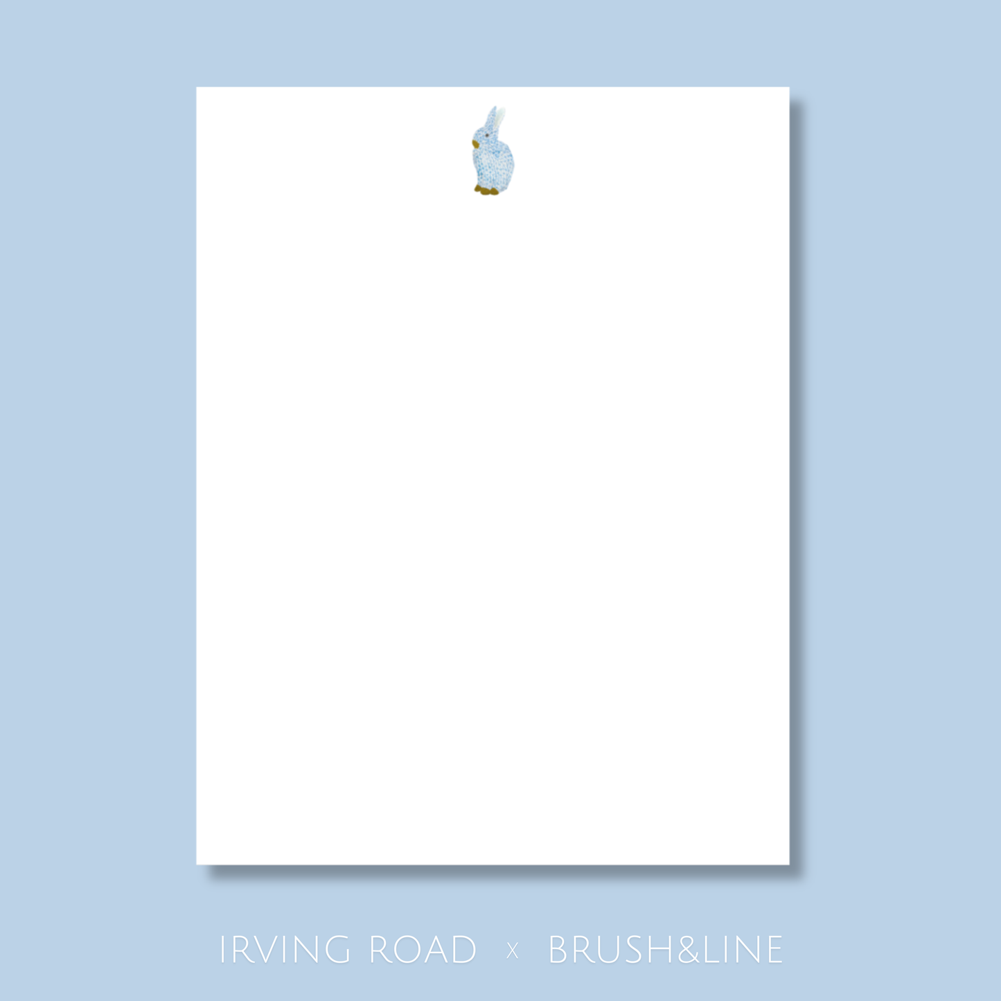 Blue Bunny Notepad
