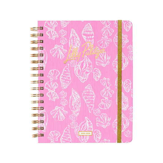 Rousseau Pink Cute as Shell 17 Month Agenda