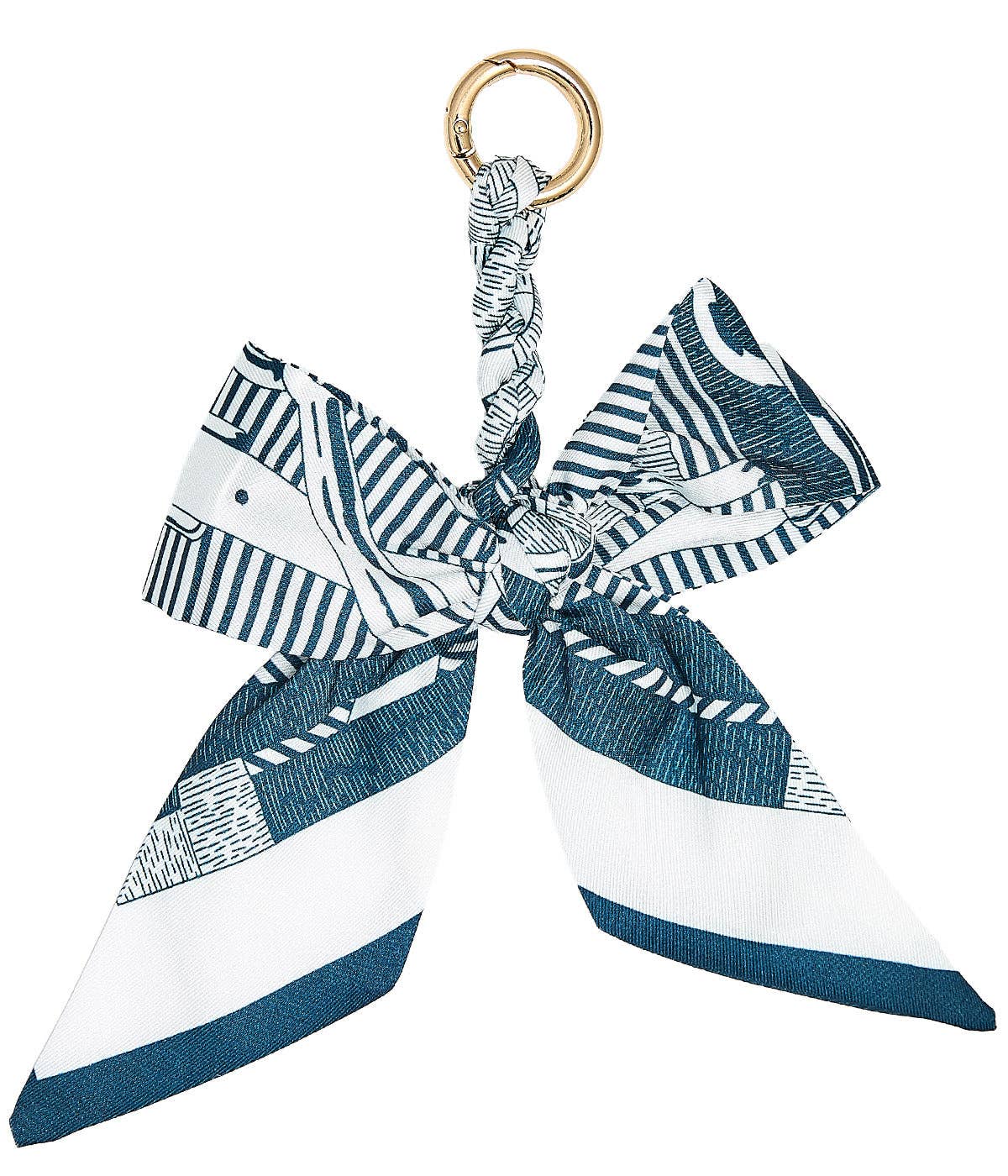 Megan Scarf Keychain  Bag Charm