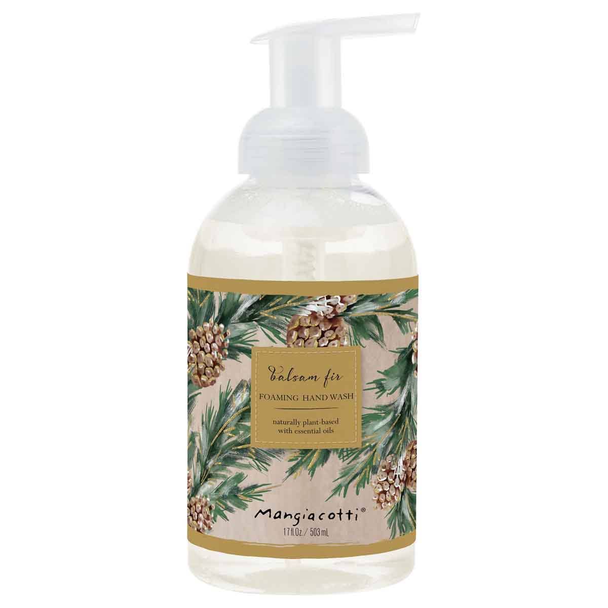 Balsam Fir Foaming Hand Wash / Soap Christmas Mangiacotti