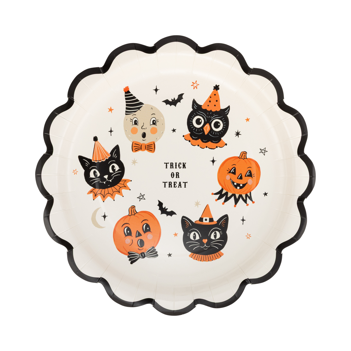 VHP1340 - Vintage Halloween Characters Plate