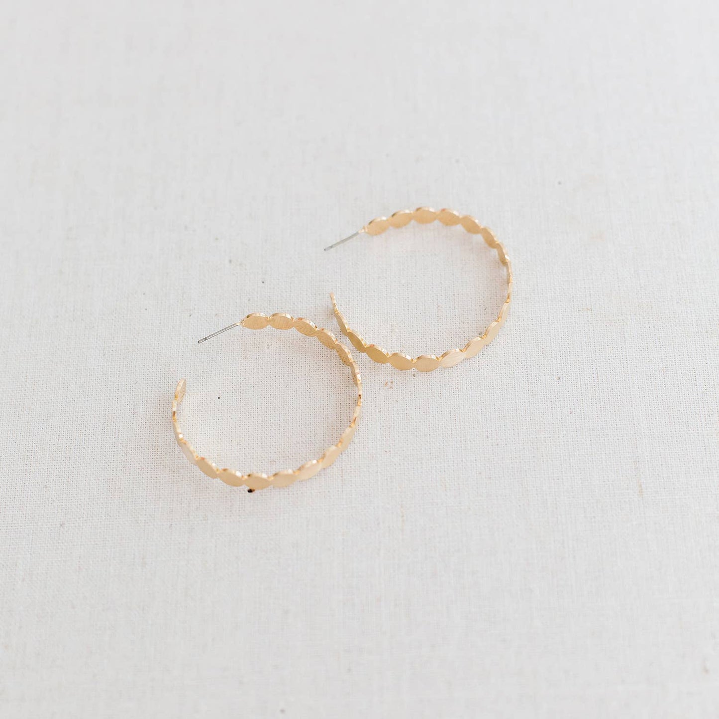Earrings Bordeaux Gold