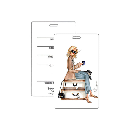 "Heathrow" Luggage Tag