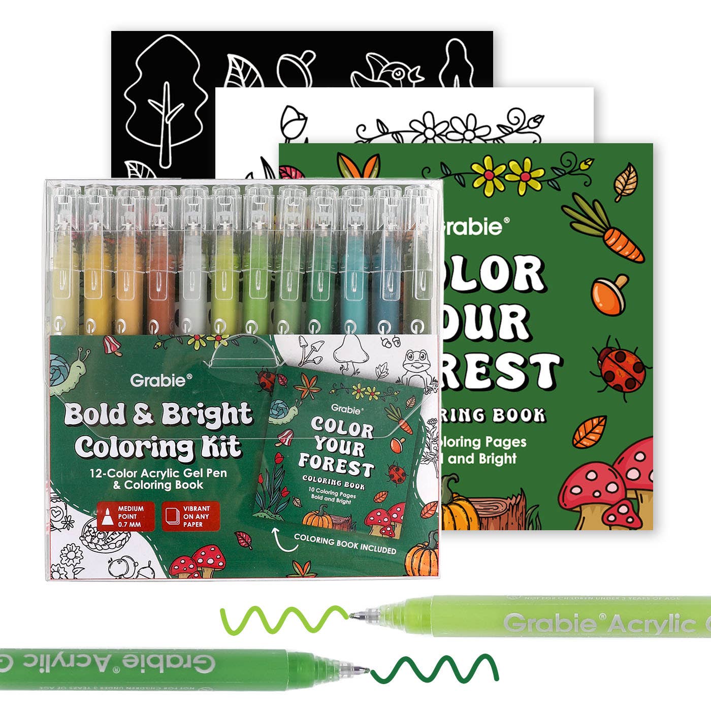 Bold & Bright Coloring Kit