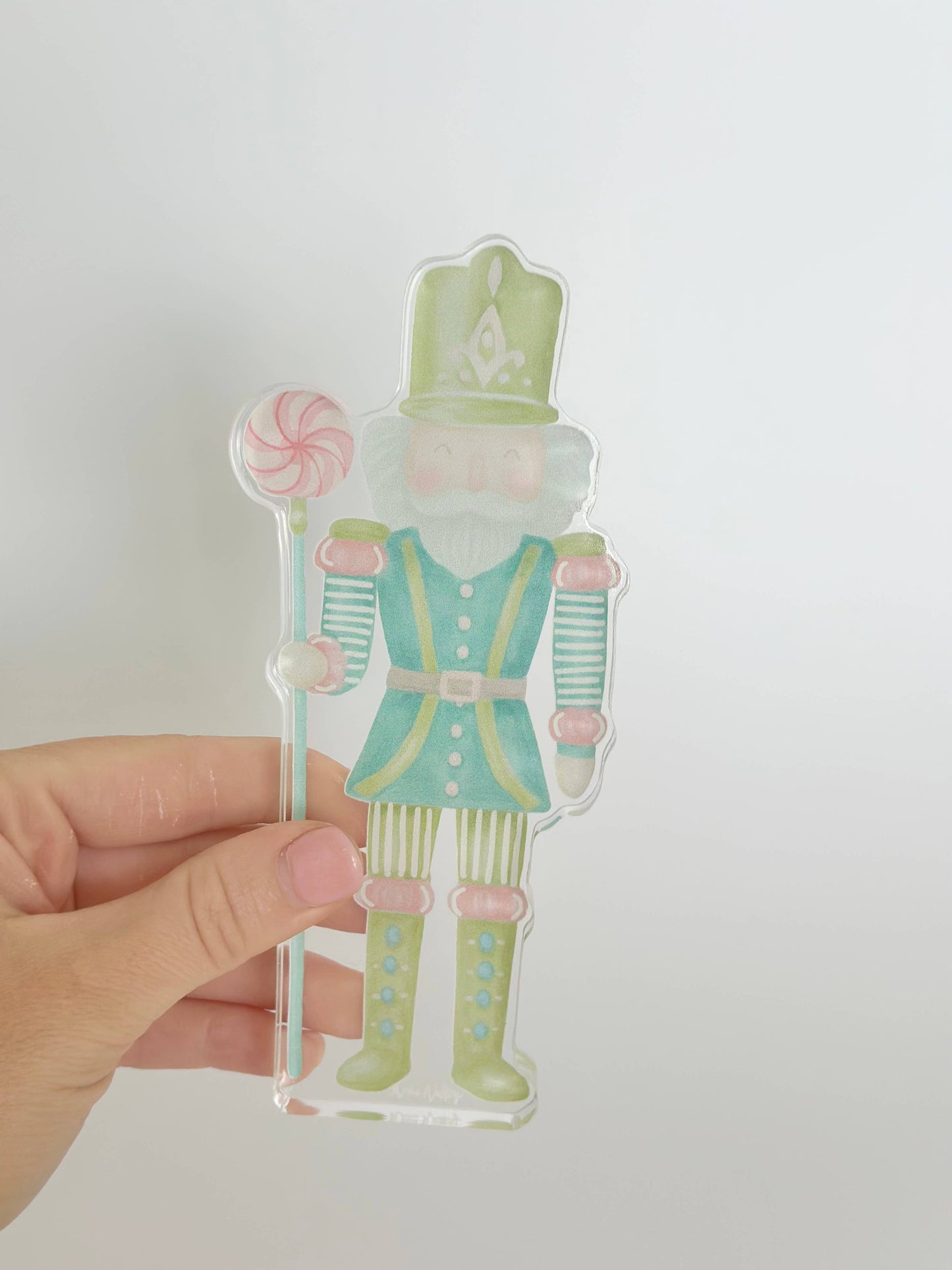 Acrylic Nutcracker -  Ornament, Mini, Large 