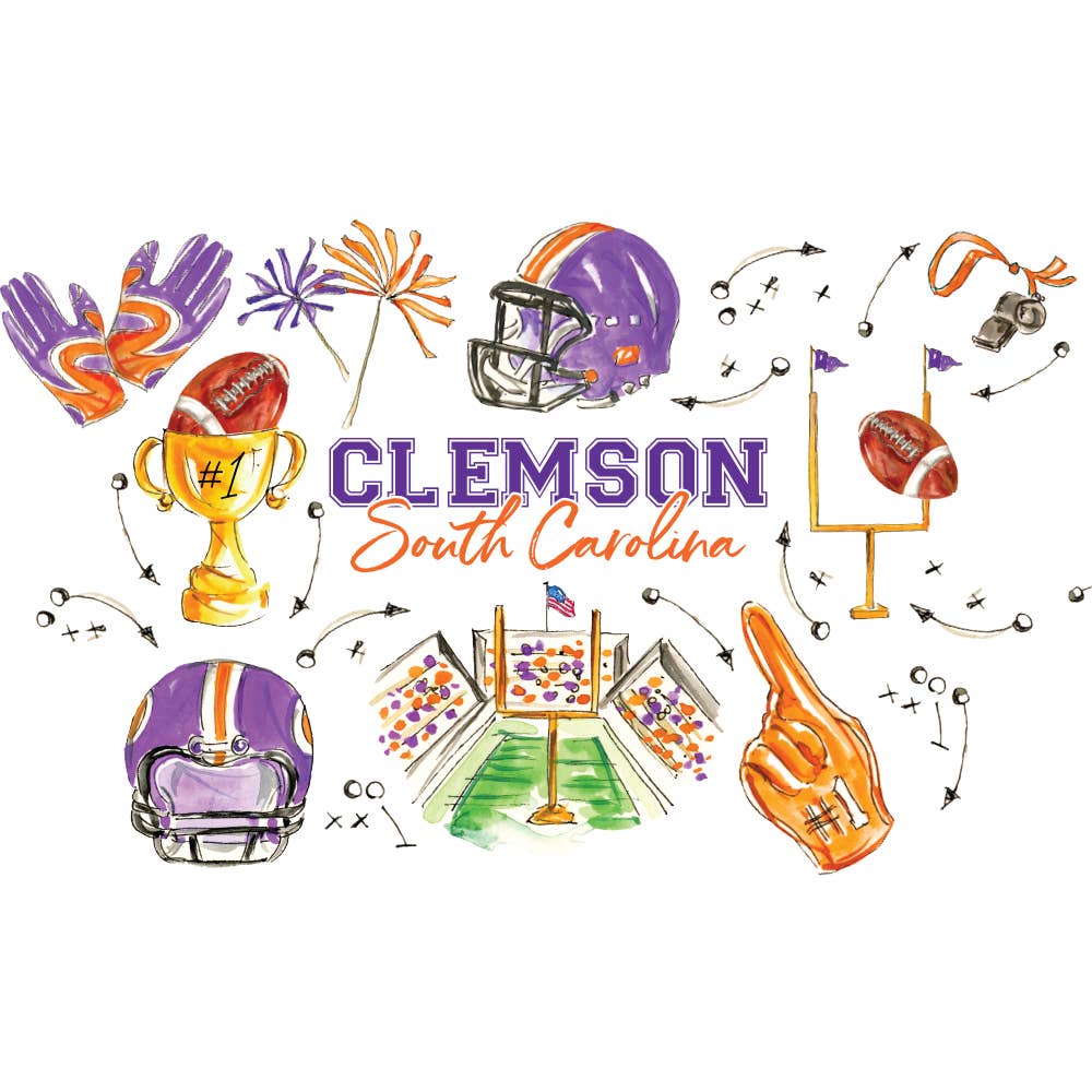 Tailgates in Clemson Mega Mug (40oz)