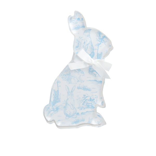 Blue and White Bunny Sitters | Mud Pie