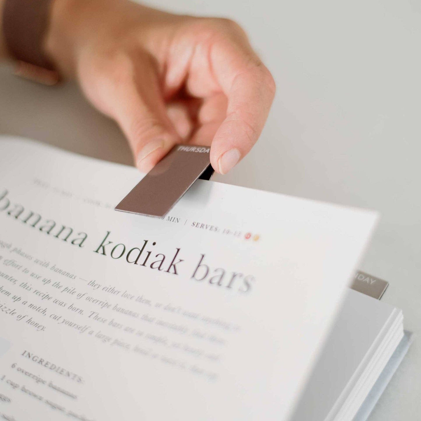 Magnetic Meal Planning Bookmarks – Set of 8 Durable Tabs