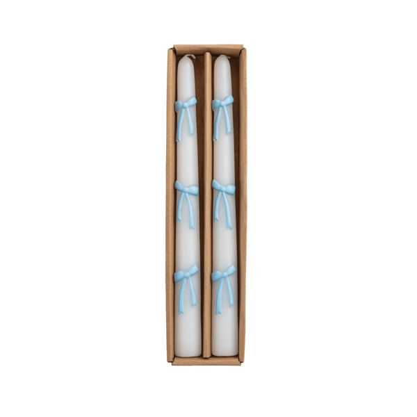 Bow Candle Taper Set | Mud Pie