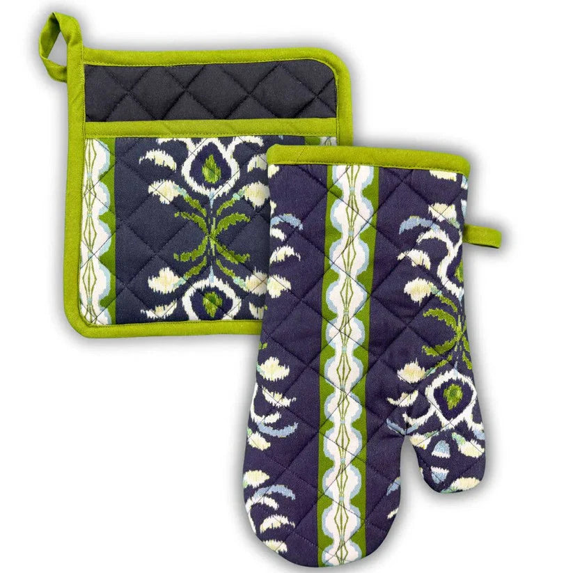 Oven Mitt Pot Holder Set | Laura Park
