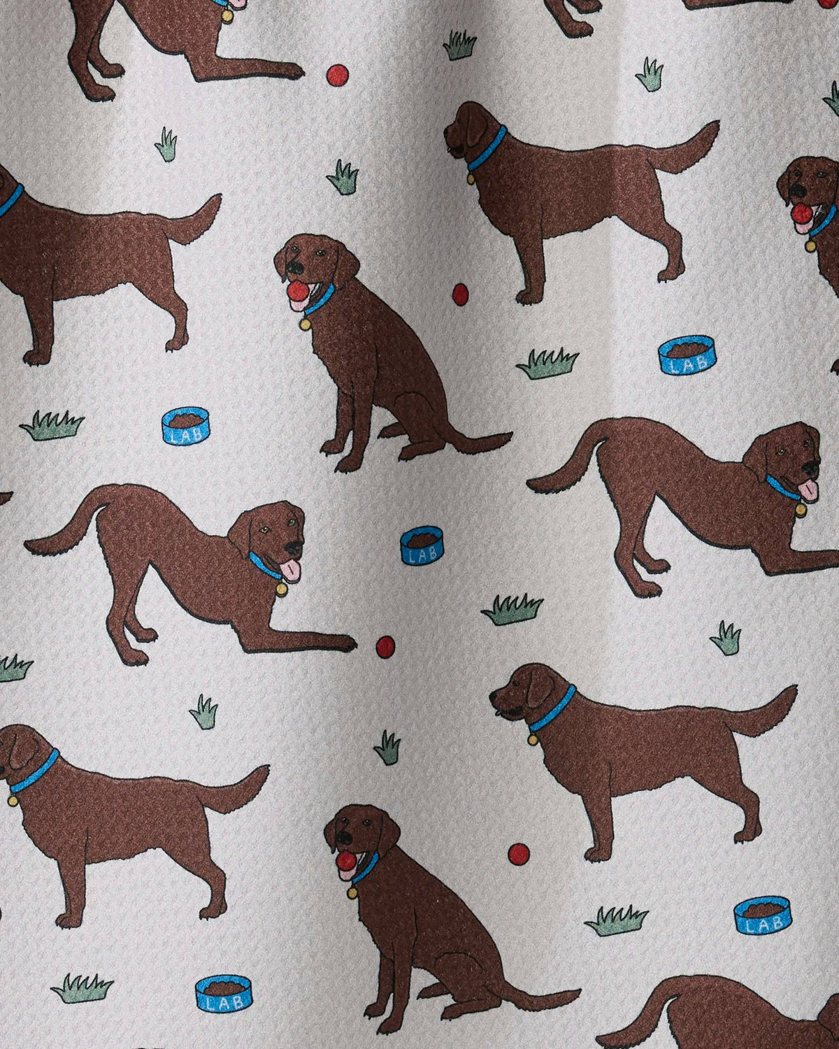 Lab Pals Tea Towel