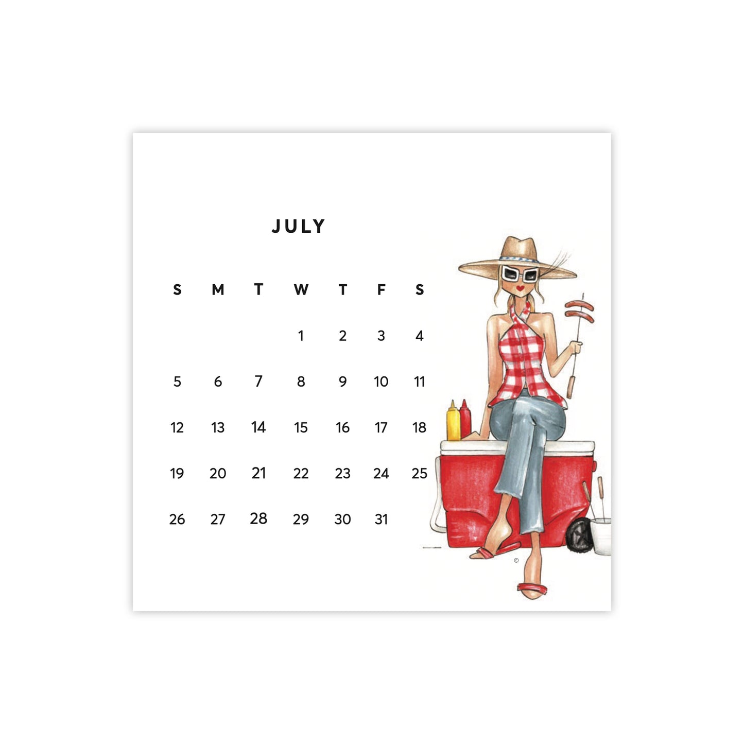 2026 Desk Calendar