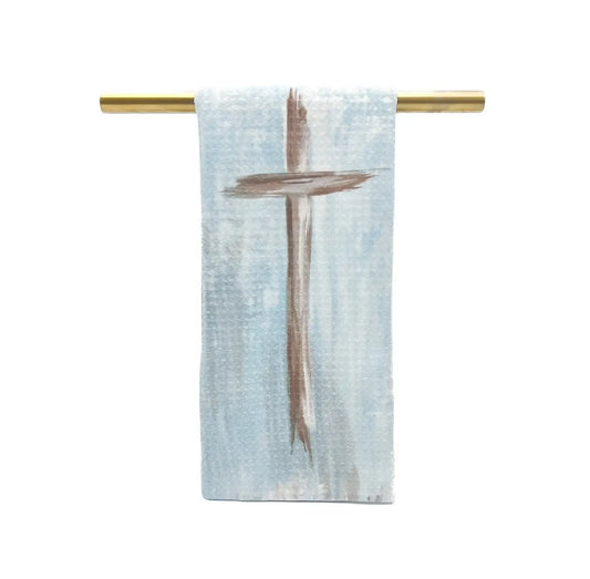 At The Cross Tea Towel