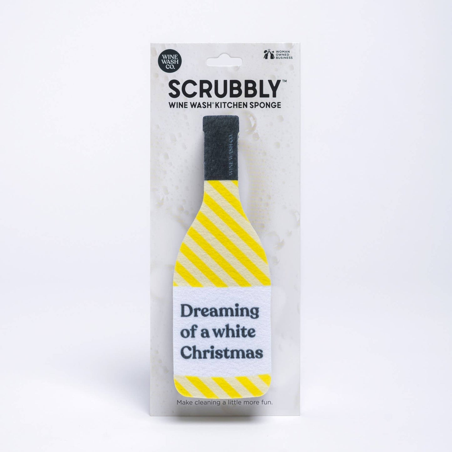 Holiday Scrubbly™ Sponge - White Christmas