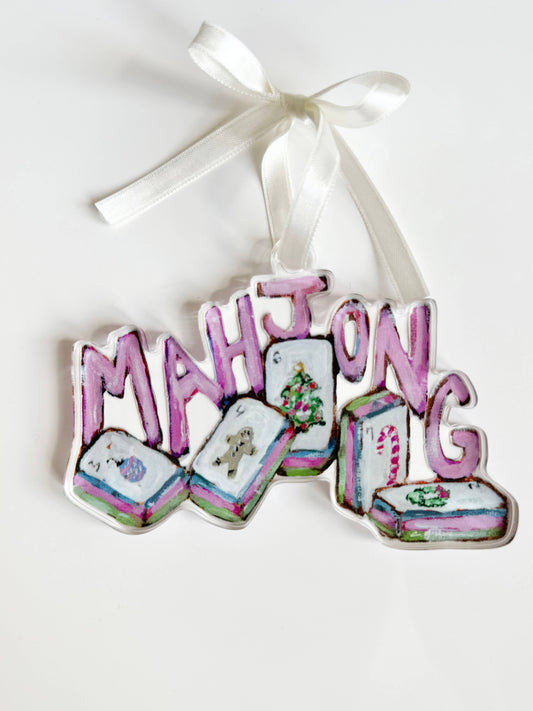 "Mahjong Christmas" Ornament