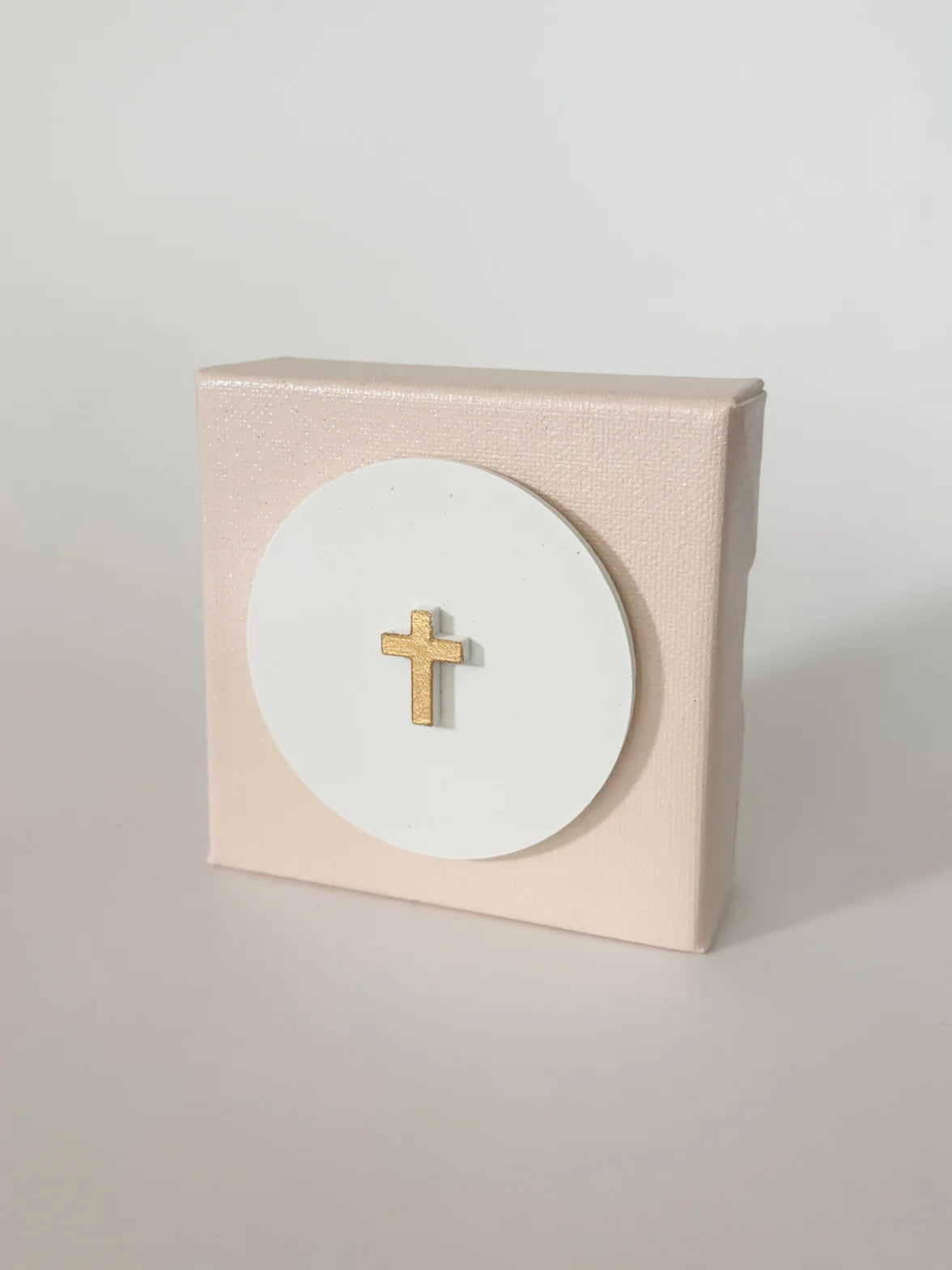 4x4 Tiny Cross Intaglio