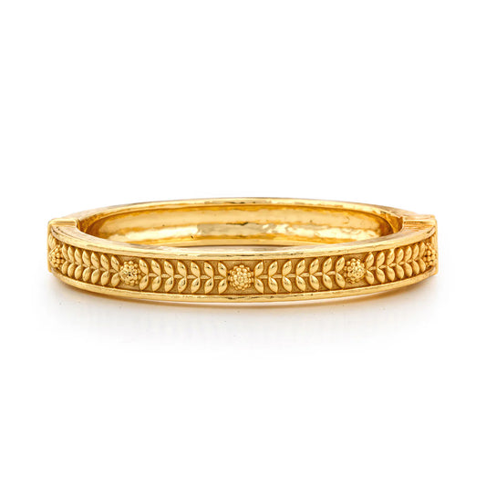 Berry Vine Hinge Bangle