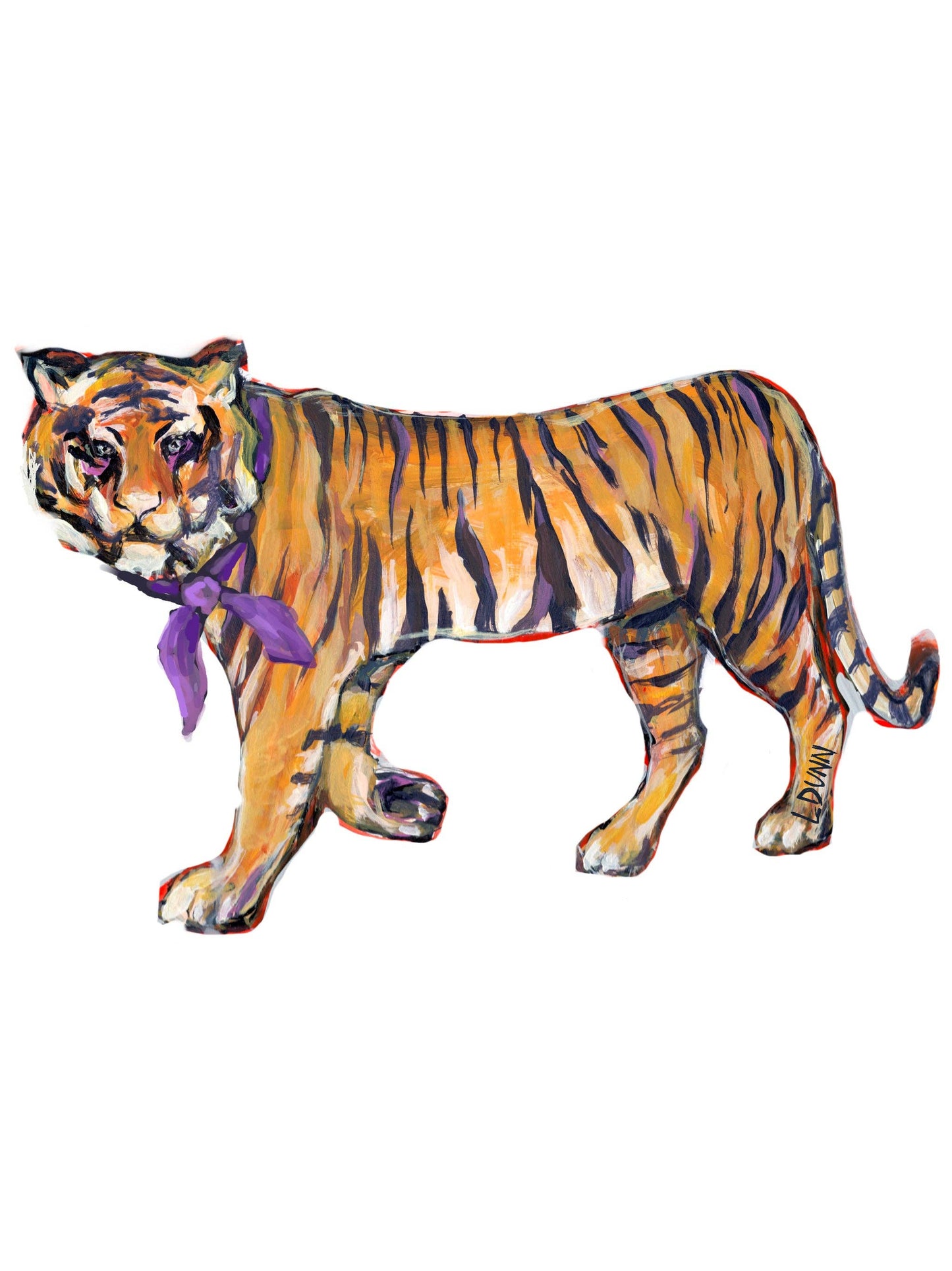 Gameday Tiger Acrylic