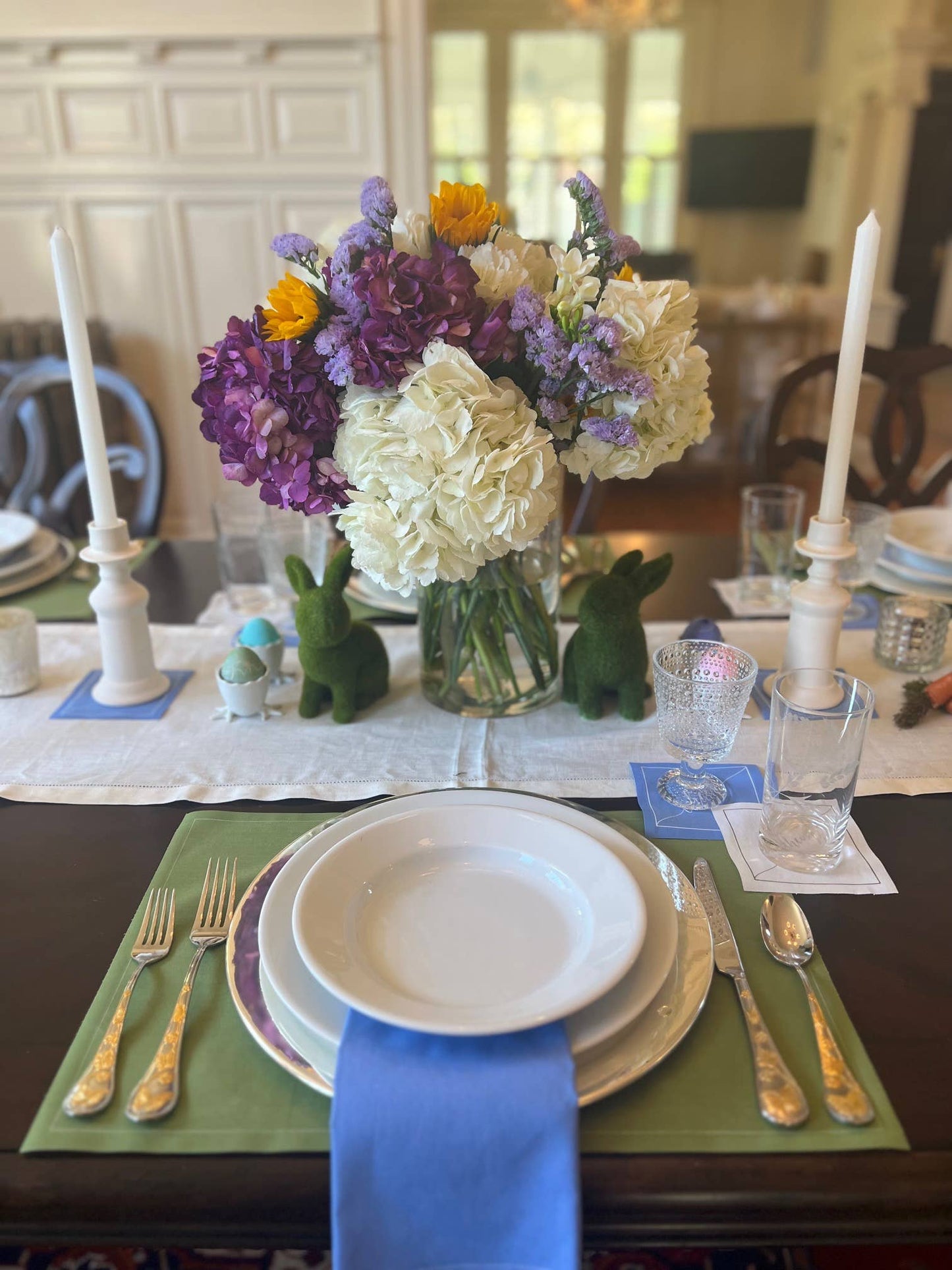 Cotton Cocktail Napkin Roll White Cheers