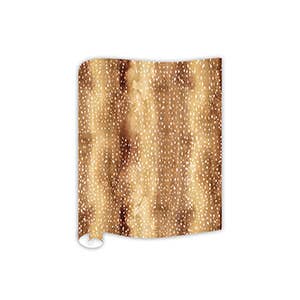 Brown Axis Deer Hide Table Runner
