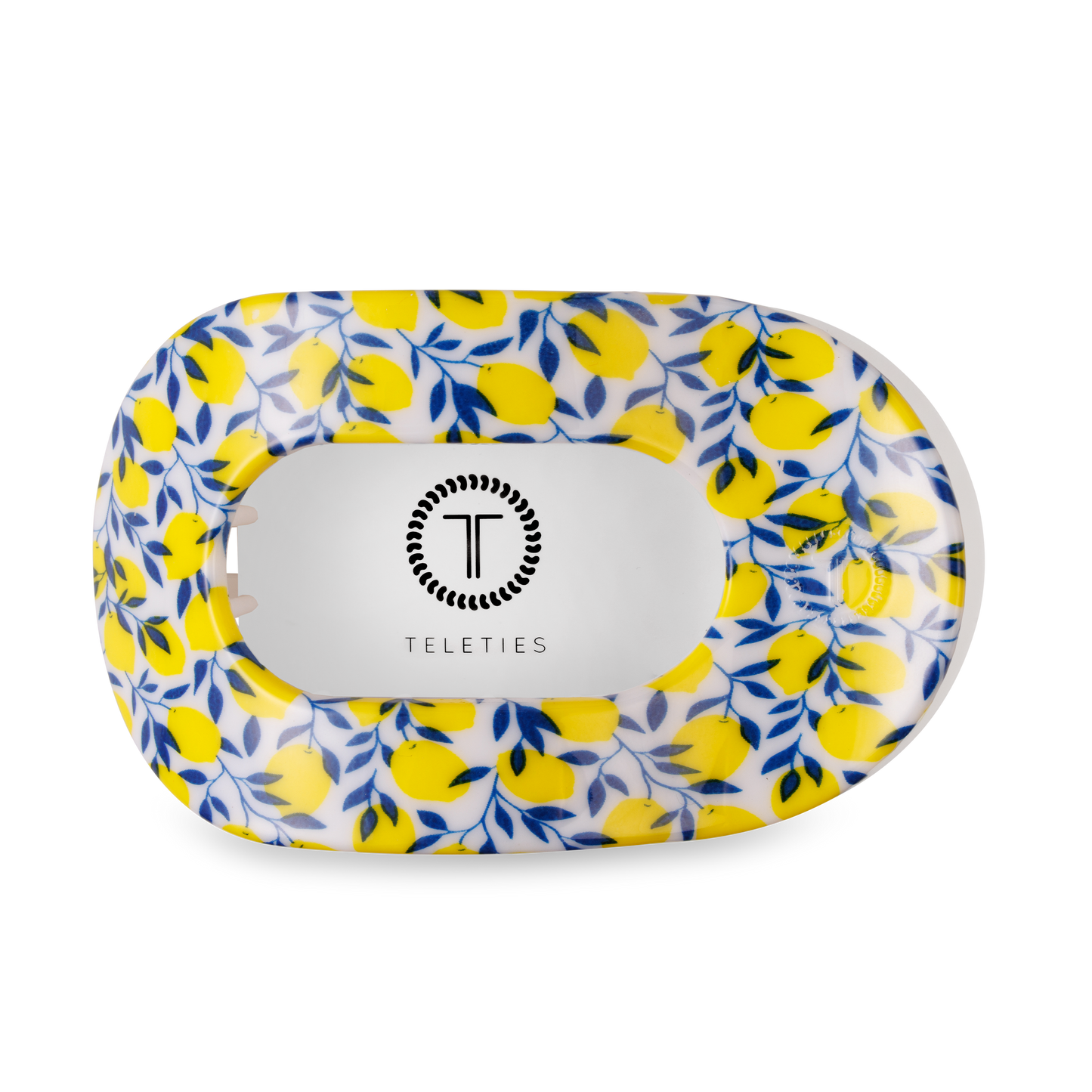 Flat Round Hair Clip | Large | Limoncello