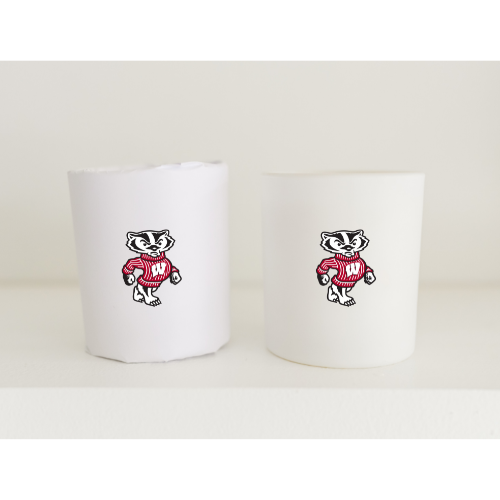 Collegiate Illustrated Glass 10 oz Soy Candle