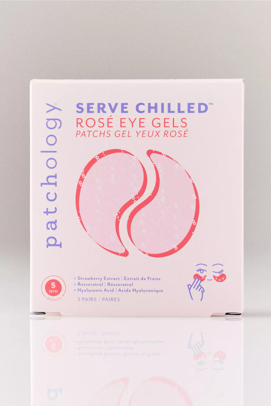 Rose Eye Gels - Served Chilled
