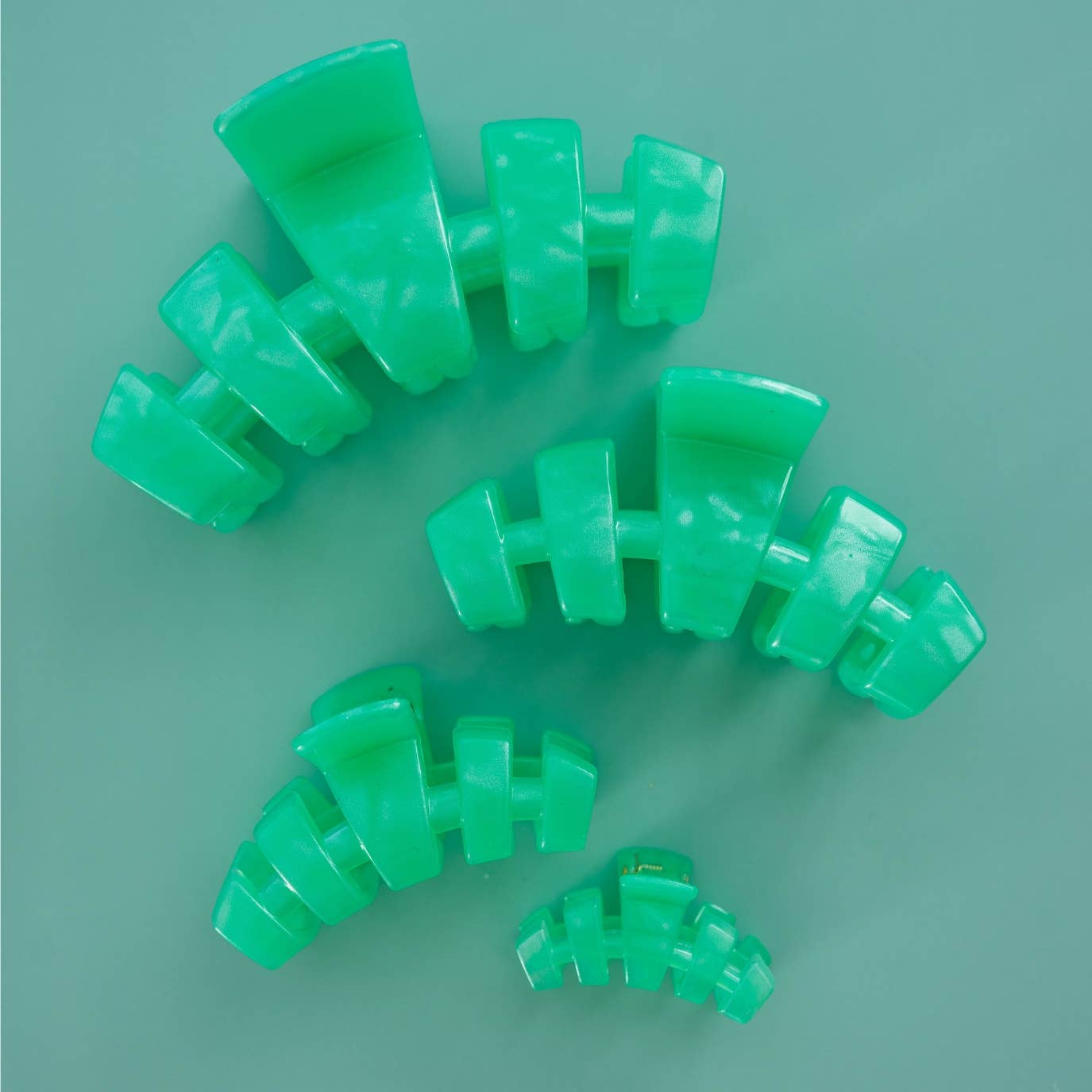 Classic Hair Clip | Large | Spring Splash