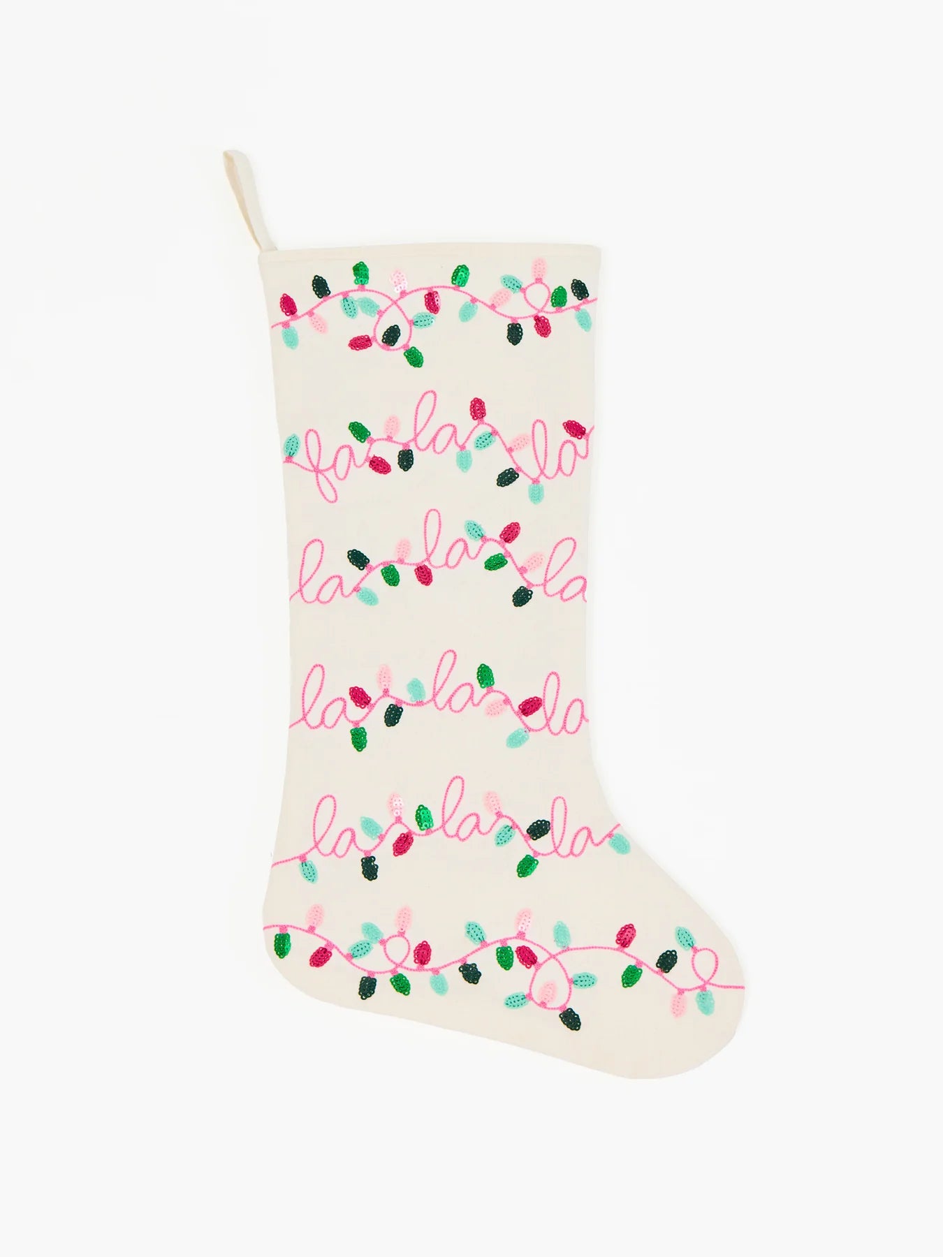 Fa La La La Stocking