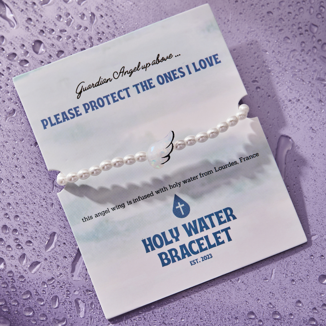 Holy Water Wing Bracelet