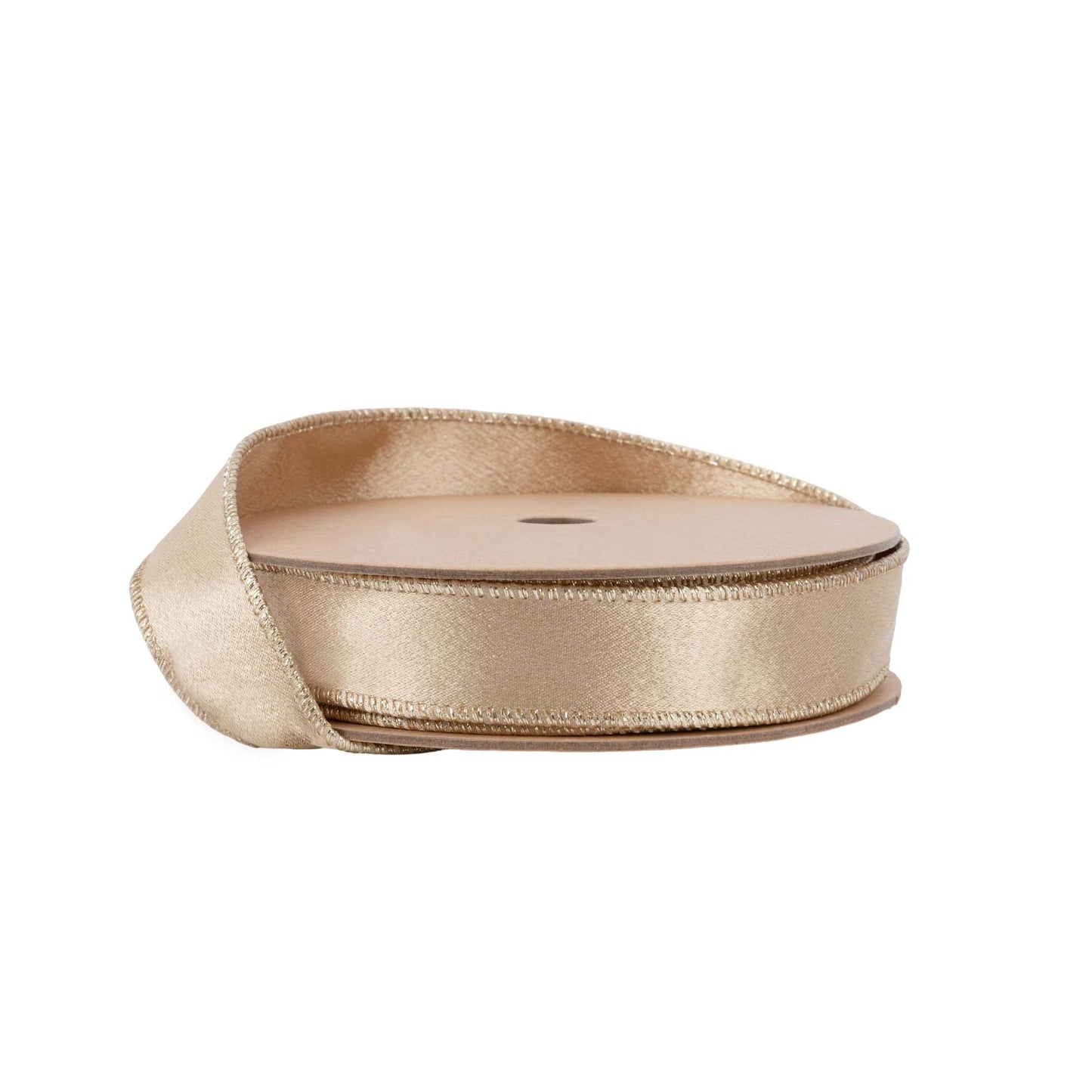 Gold Shimmer Satin Ribbon 10 Yard Roll