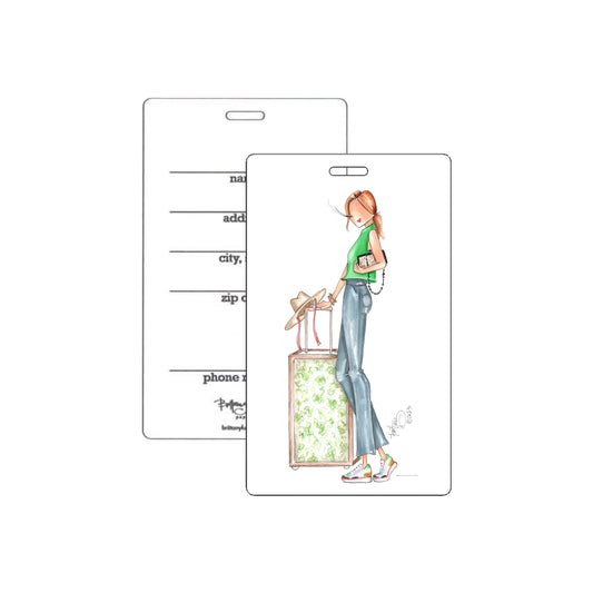 "Bea" Luggage Tag