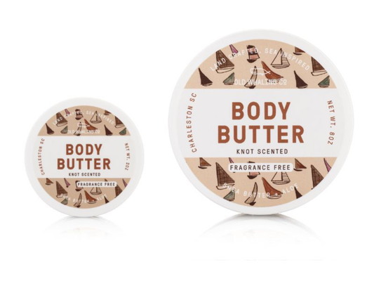 Knot Scented (Fragrance Free) Body Butter (2oz)
