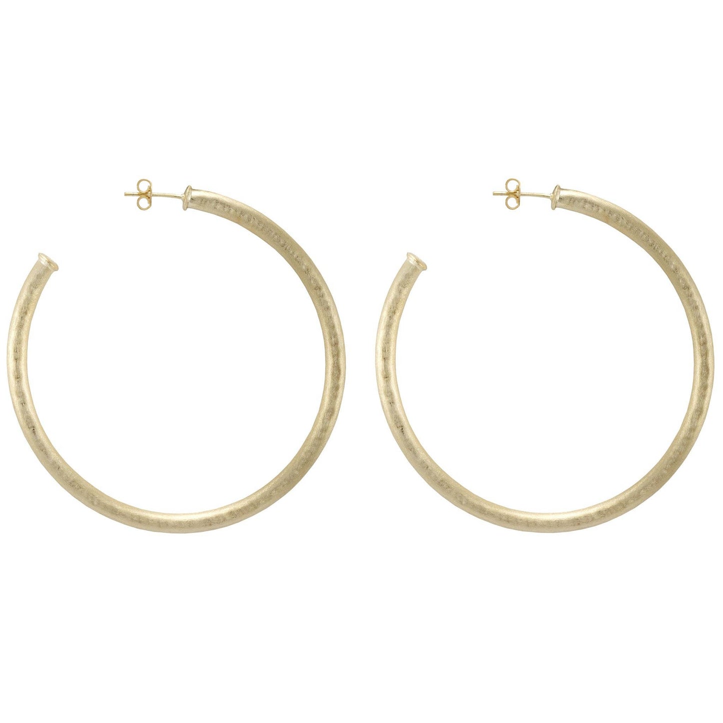 Hammered Everybody's Favorite Hoop Earrings