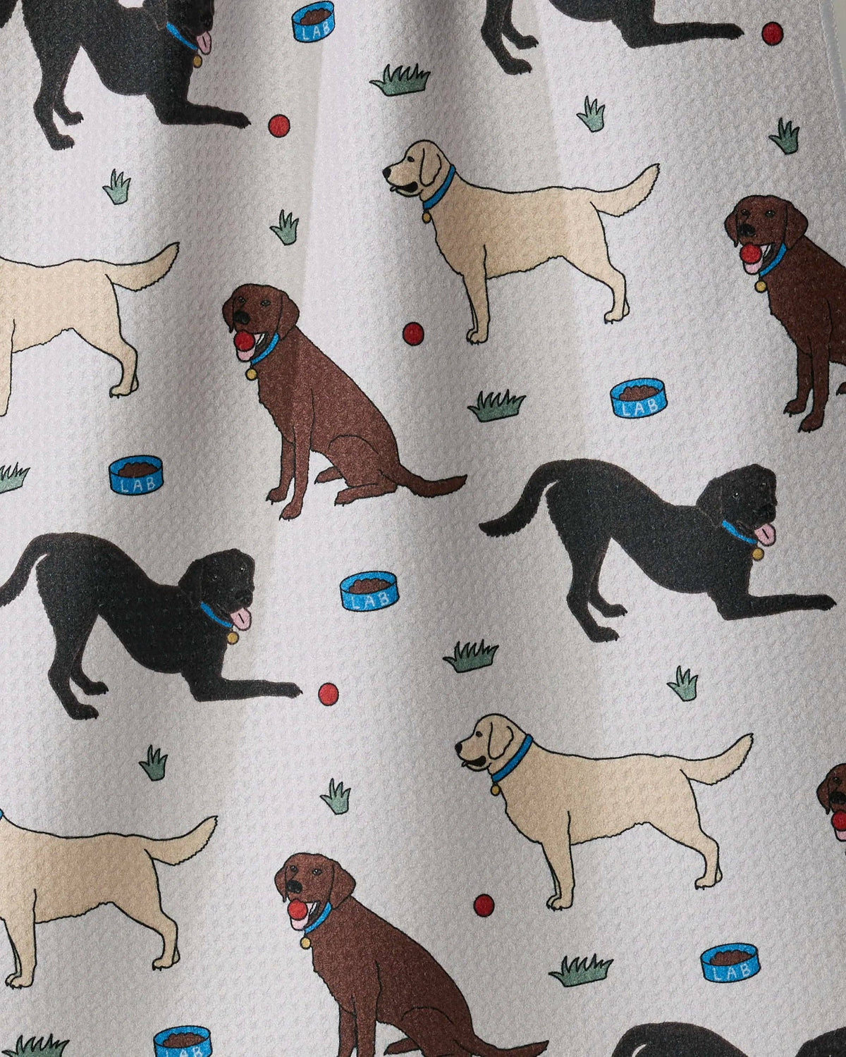 Lab Pals Tea Towel