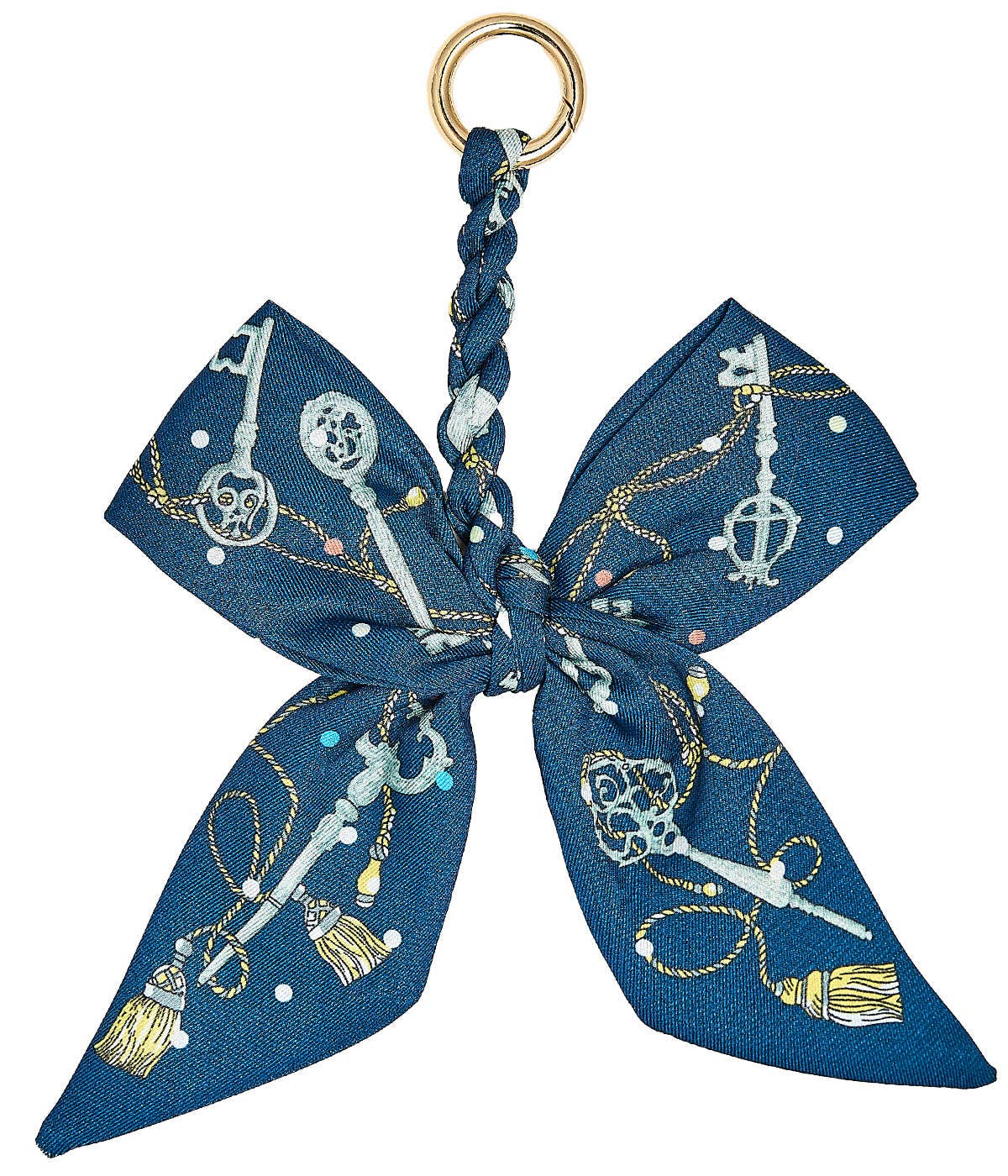 Megan Scarf Keychain  Bag Charm