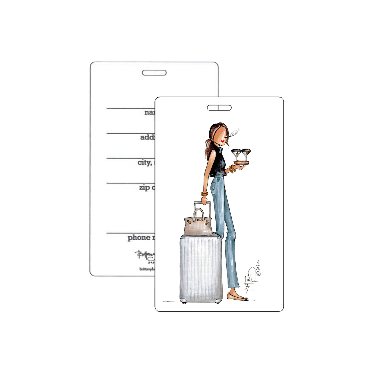 "ToGoTini" Luggage Tag