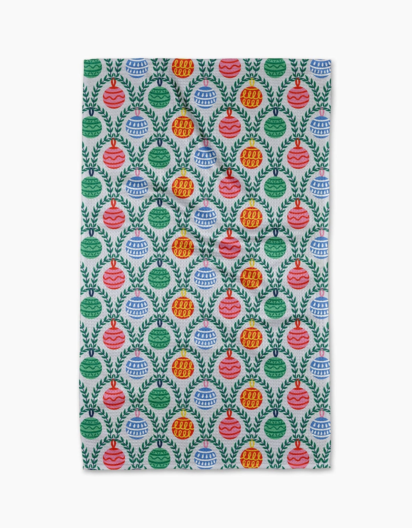 Christmas Ornaments Tea Towel