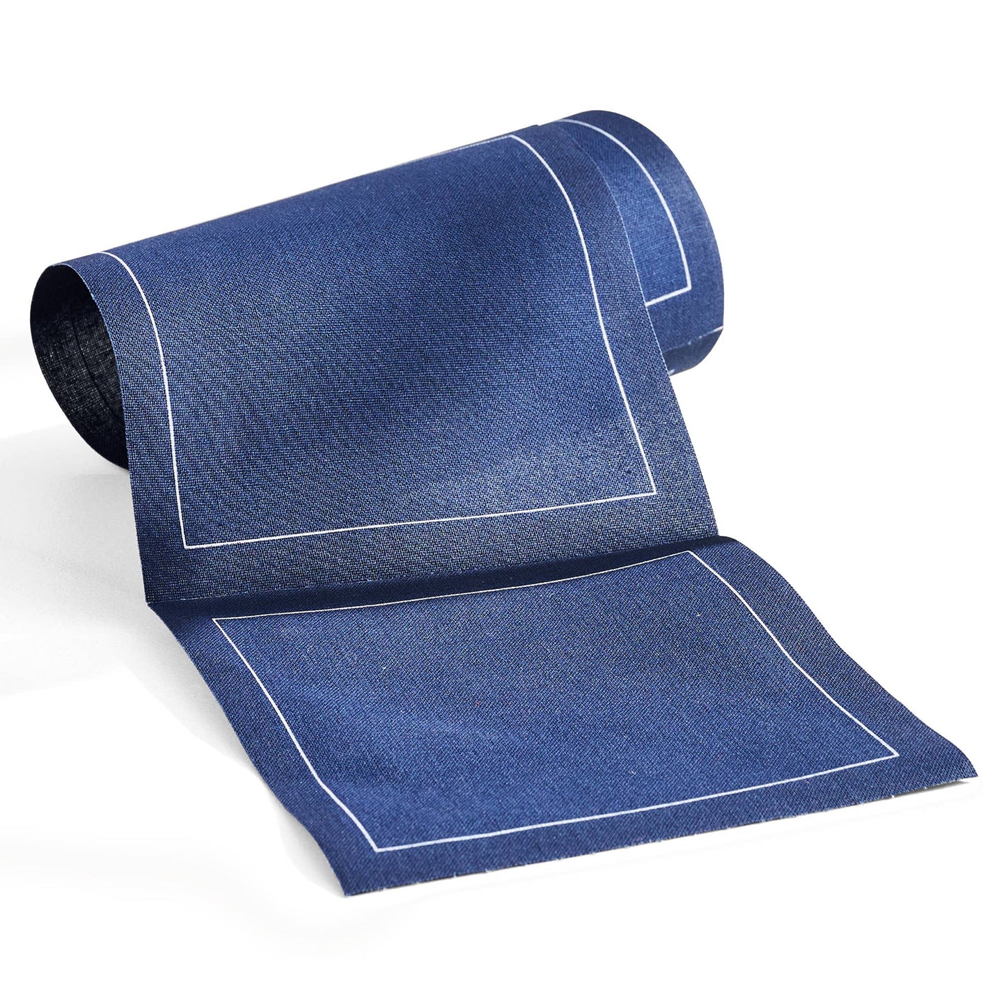 Cotton Cocktail Napkin Roll: Midnight City (Navy)