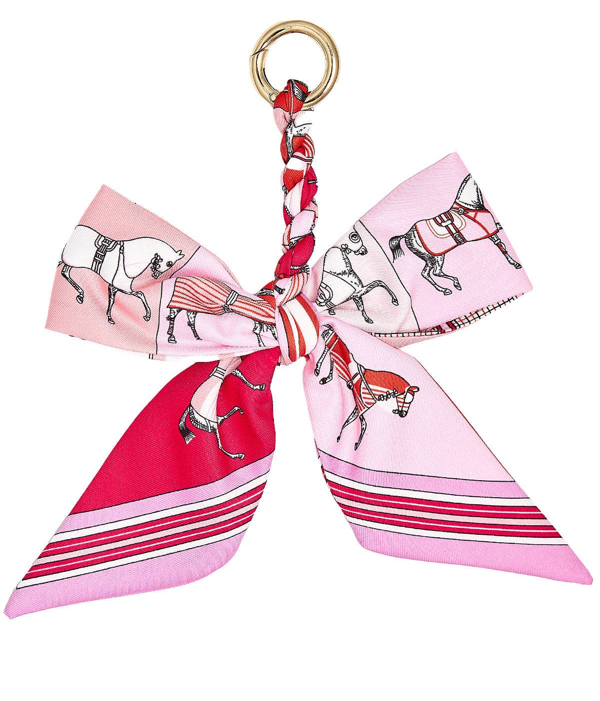 Megan Scarf Keychain  Bag Charm