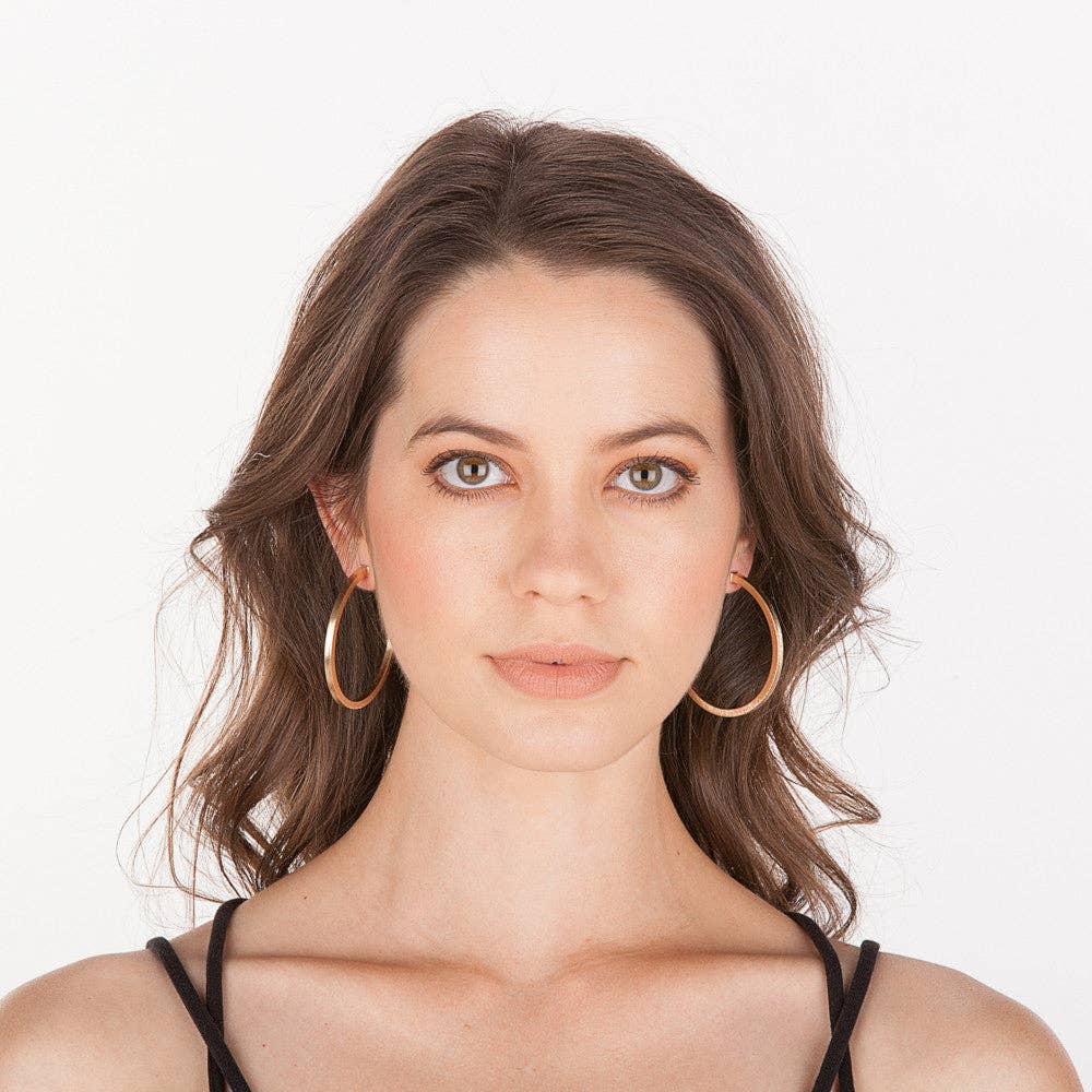 Silvia Hoop Earrings